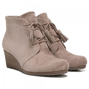 Dr. Scholl's Dakota Wedge Stiefeletten Damen Braun | 745918-IDN
