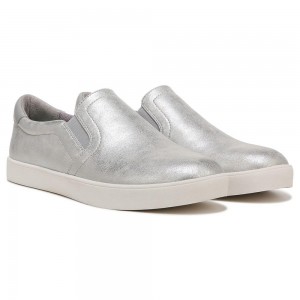 Dr. Scholl's Madison Slip On Sneakers Damen Silber | 058691-CPW