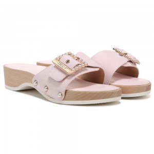 Dr. Scholl's Original Mod Plateausandalen Damen Rosa | 693827-TZJ