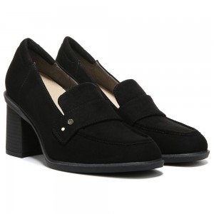 Dr. Scholl's Rumors Block Heel Pumps Damen Schwarz | 681740-XUT