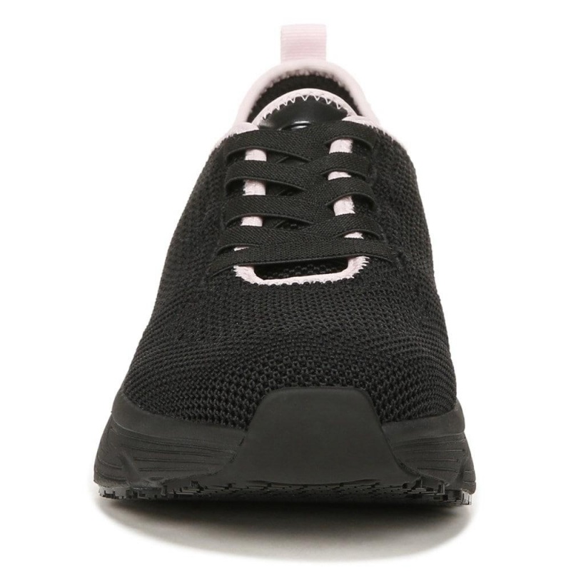 Dr. Scholl's Back To Arbeits Slip Resistant Arbeits Sneakers Damen Schwarz Hellrosa | 592170-EIS