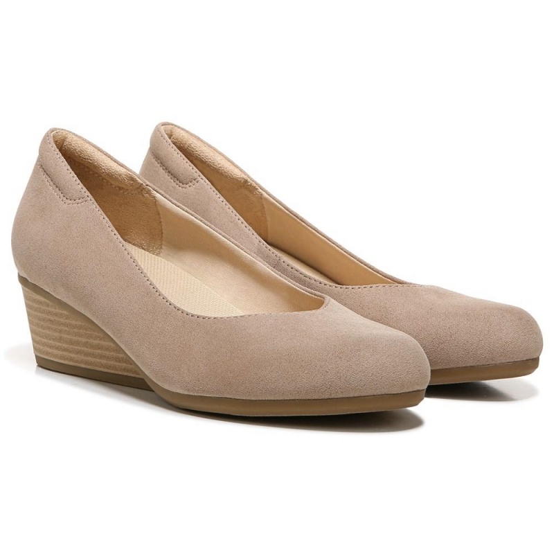 Dr. Scholl\'s Be Ready Slip On Keilabsatz Damen Braun | 150492-AOU
