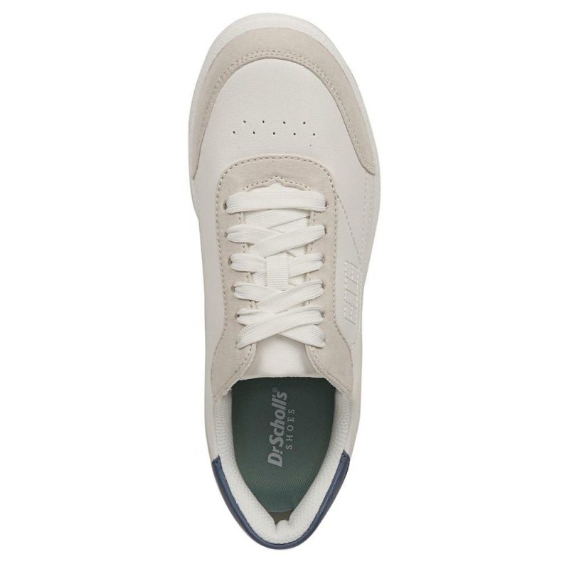 Dr. Scholl's Dink It Lässige Sneakers Damen Weiß Navy | 931524-LWQ