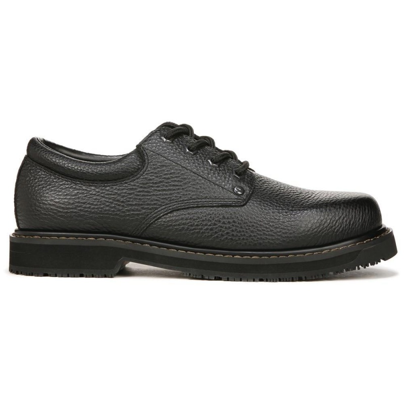 Dr. Scholl's Harrington II Slip Resistant Oxfords Schuhe Herren Schwarz | 576234-MJI