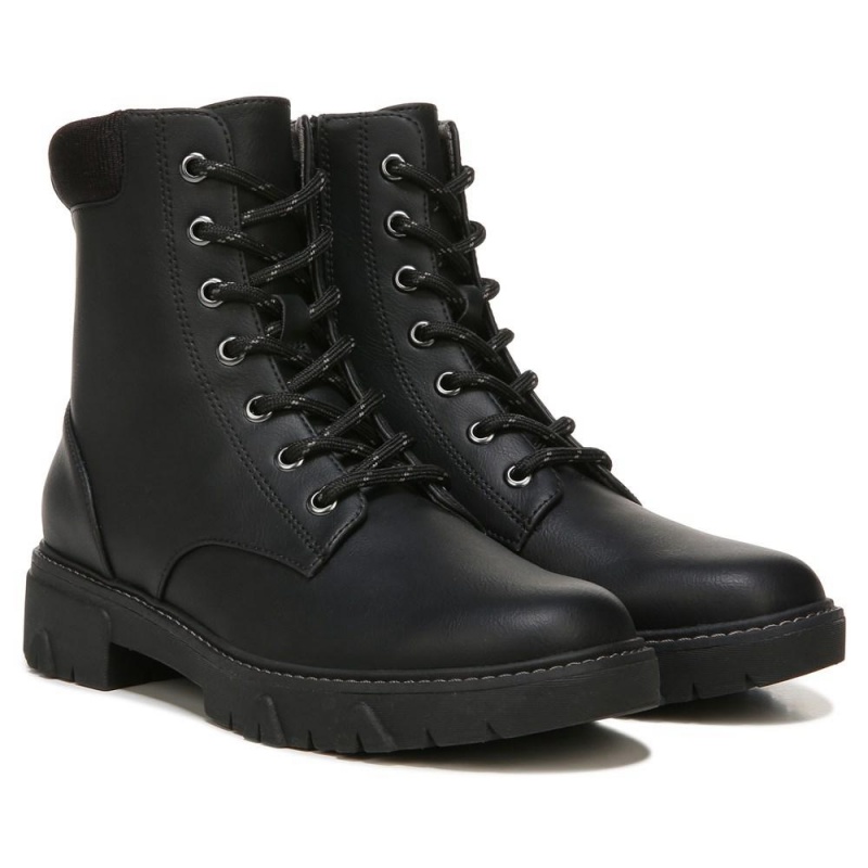 Dr. Scholl\'s Headstart Kampfstiefel Damen Schwarz | 802596-YDZ