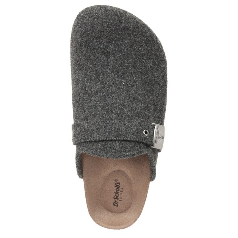 Dr. Scholl's Louis Iconic Clog Mules Damen Dunkelgrau | 318920-CNX