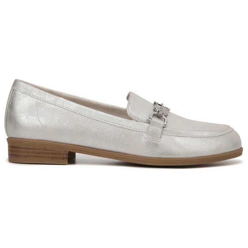 Dr. Scholl's Rate Adorn Halbschuhe Damen Silber | 201957-ENH