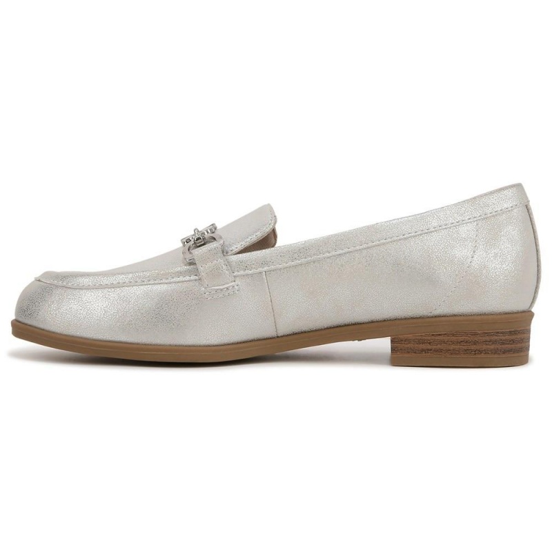 Dr. Scholl's Rate Adorn Halbschuhe Damen Silber | 201957-ENH