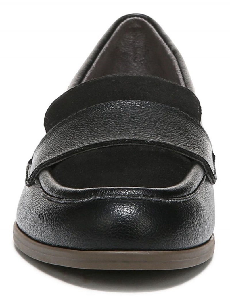 Dr. Scholl's Rate Moc Kappe Halbschuhe Damen Schwarz | 056274-JBA