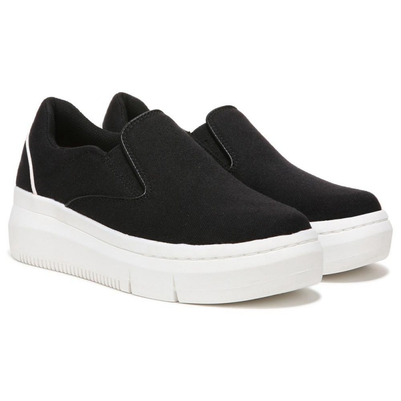 Dr. Scholl\'s Savoy Plattform Slip On Sneakers Damen Schwarz | 319784-CYO