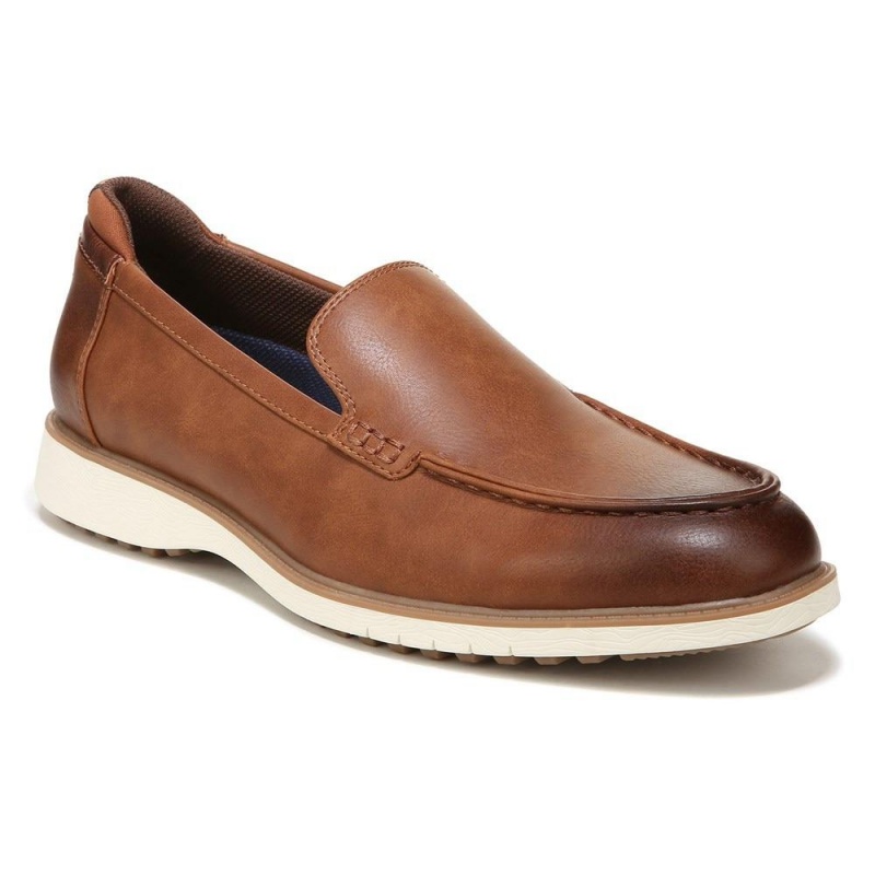 Dr. Scholl's Sync Up Moc Halbschuhe Herren Braun | 918574-NQZ