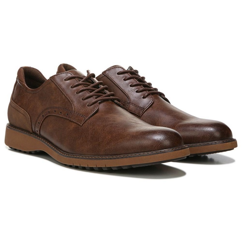 Dr. Scholl\'s Sync Up Ultimate Flex Oxfords Schuhe Herren Braun | 270148-ENR