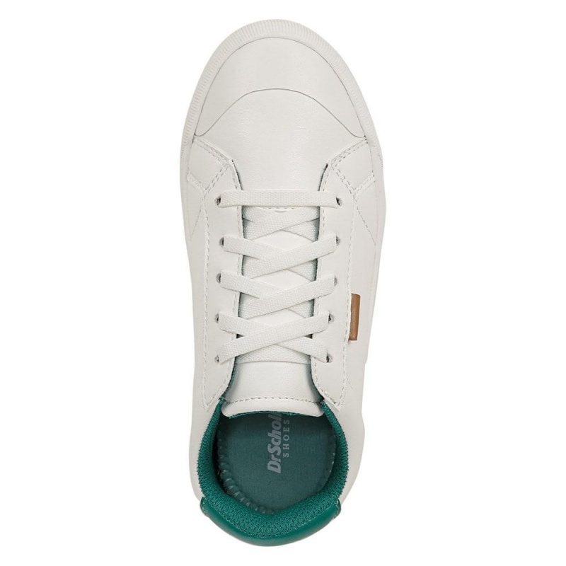 Dr. Scholl's Time Off Little Lace Up Sneakers Jungen Weiß Grün | 529103-FOC