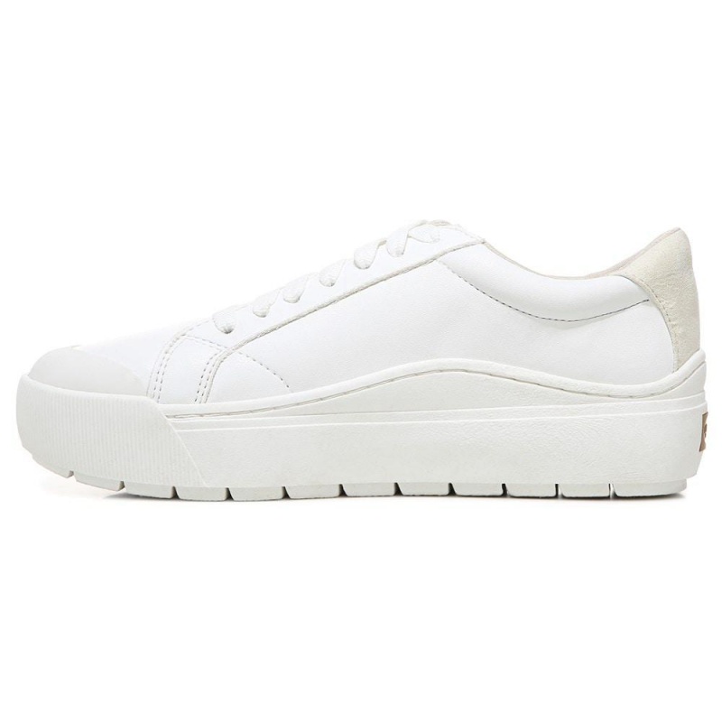 Dr. Scholl's Time Off Spitze Up Plateau Sneaker Damen Weiß | 643102-HPG