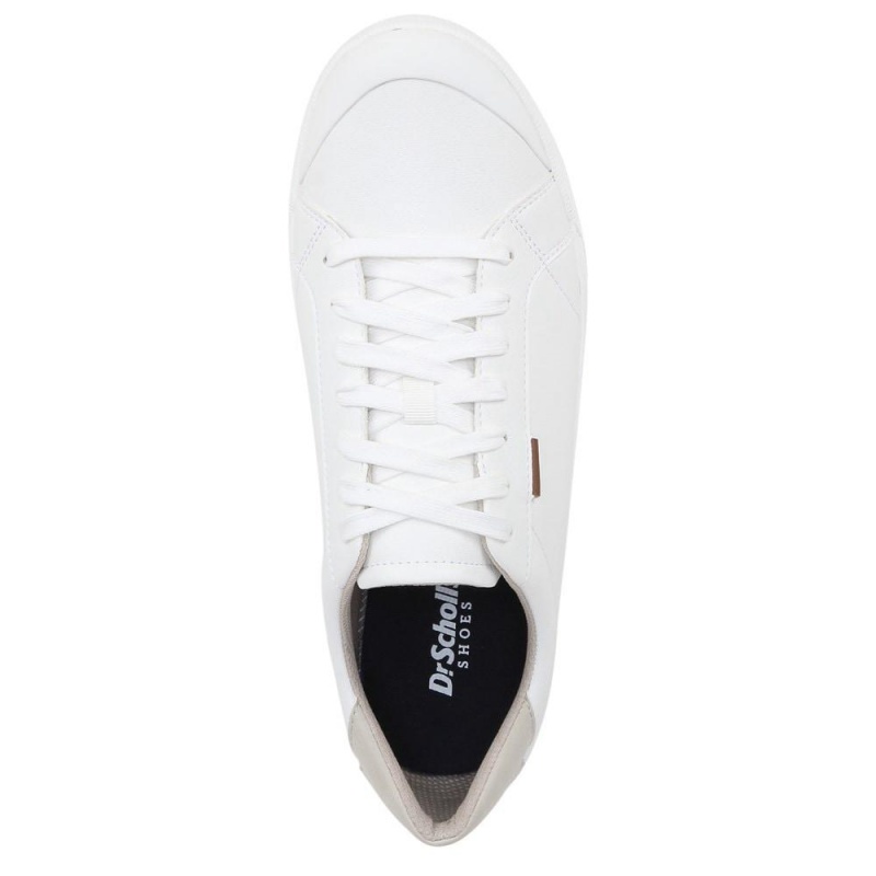 Dr. Scholl's Time Off Spitze Up Sneakers Herren Weiß | 519462-NWZ