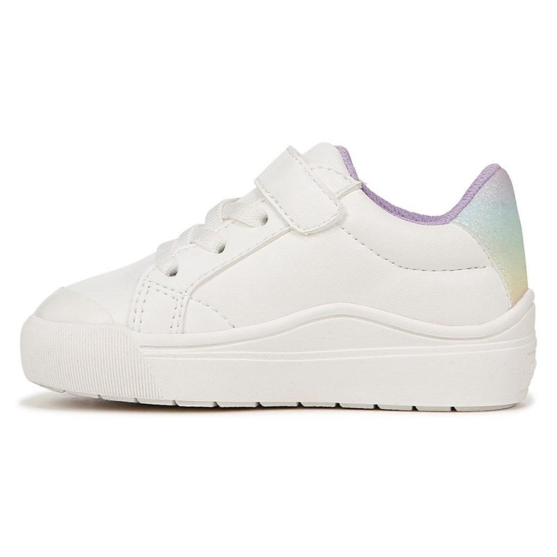 Dr. Scholl's Time Off Toddler/Little Lace Up Sneakers Mädchen Weiß | 381642-EMT